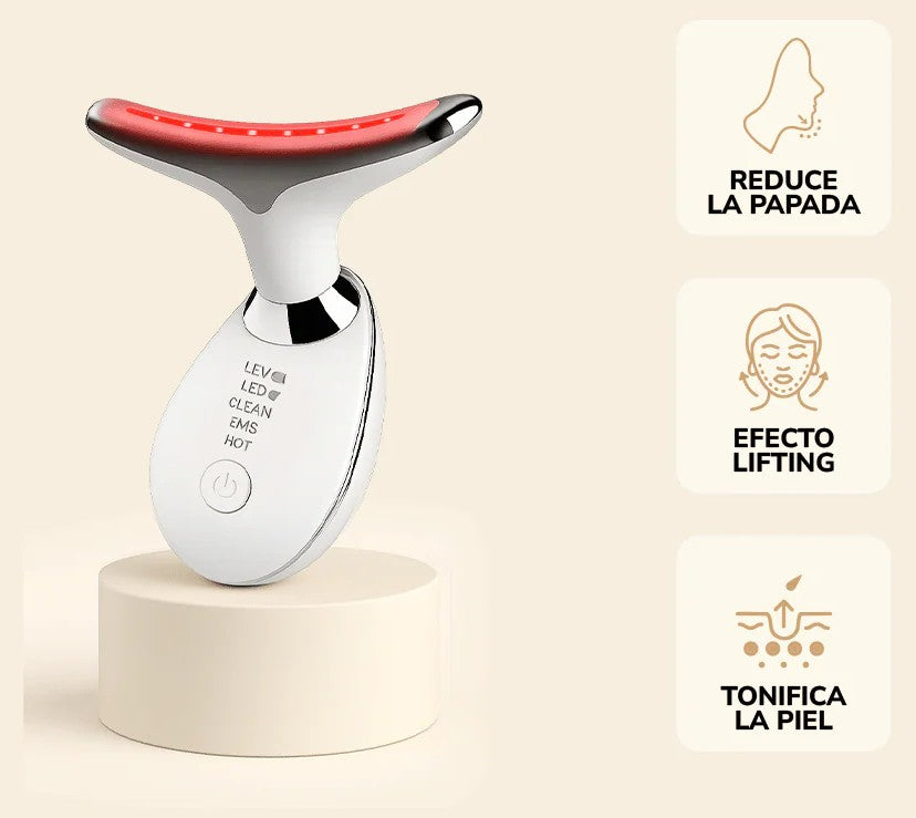 Masajeador y Rejuvenecedor Facial 3 en 1 + ¡REGALO GRATIS!
