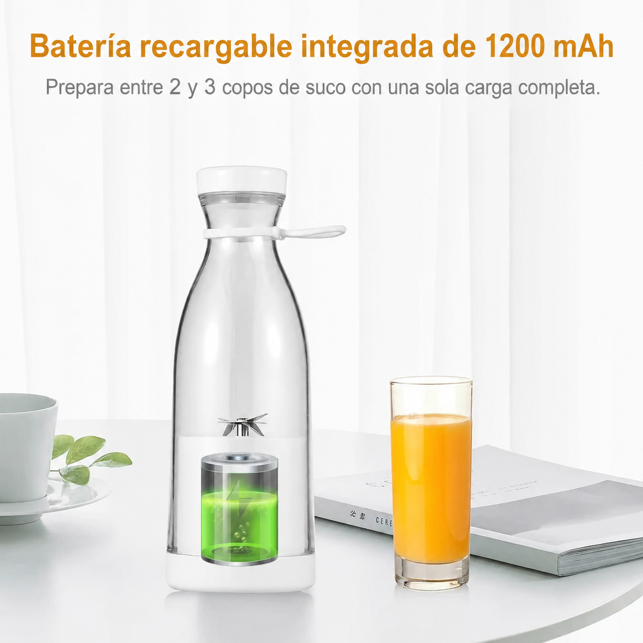 Mini Licuadora Portátil Multifuncional 380ml